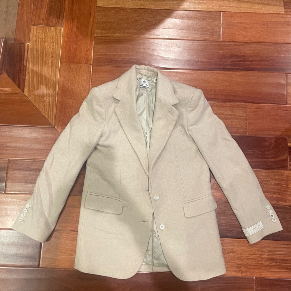Babaton Cream Cozy Blazer